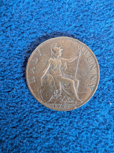 Half penny 1902 könig - penny,