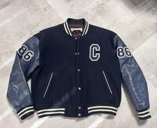 Cordon Sport Leder/Collage Jacke Berlin Germany Herren XL Neuwertig Dunkelblau