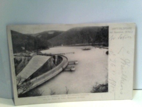 Postkarte urft talsperre - /, postkarte,
