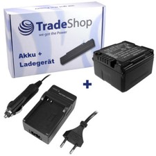 AKKU 1500mAh + LADEGERÄT passend für Panasonic NV-GS-330 NV-GS500 NV-GS60