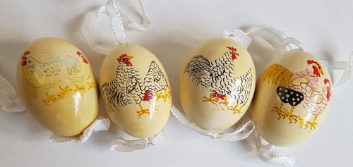 Osterei anhänger ostern - osterei, hahn
