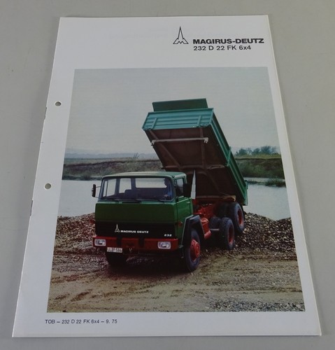 Prospekt magirus deutz lkw 232 - prospekt,