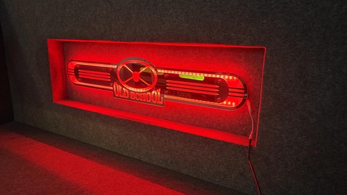 Led spiegel lkw - spiegel, truckerschild