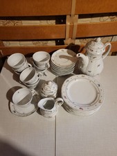 Seltmann Weiden Kaffeeservice 30 Teilig für 9 Personen Porzellan Vintage