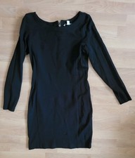 Esprit Kleid Gr. M Neu Schwarz Schick Herbst Winter Business
