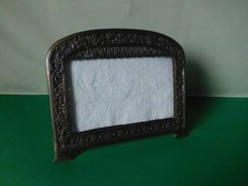 Messing Bilderrahmen m. Glas