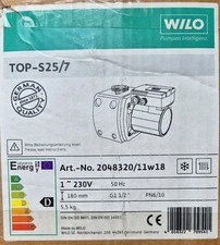 Wilo Top S 25/7 2048320 / 11w18 1~230V  Umwälzpumpe Pumpe #669