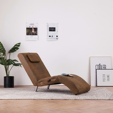 vidaXL Massage Chaiselongue