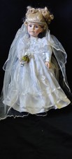 Sammlerpuppe Porzellan  50 cm