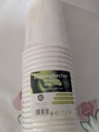 Einwegbecher aus hartpapier - 18,