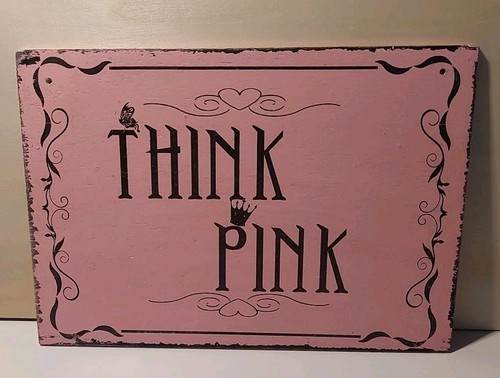 Holz schild spruch think - holz-schild/, spruch/