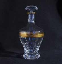 Edle Karaffe - Dekanter -  Theresienthal - Concord - Mintonborte - Goldrand 