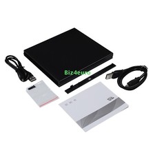 USB 2.0 Externes Gehäuse für 9.5mm SATA Laptop DVD Blu-ray Laufwerk Brenner