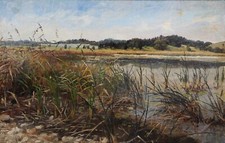 Ölgemälde SEEUFER Landschaftsgemälde - 1. Hälfte 20. Jh.