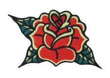 Vintage Rose Patch zum