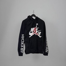 Nike Air Jordan Hoodie – Schwarz – Größe L – Original – Maße