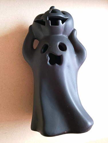 Halloween geist figur schwarz - geist,