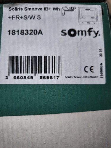 Somfy soliris smoove wh - somfy,