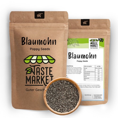 Blaumohn grössenauswahl - blaumohn, |