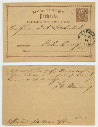 106488 ganzsache 1 - -, p