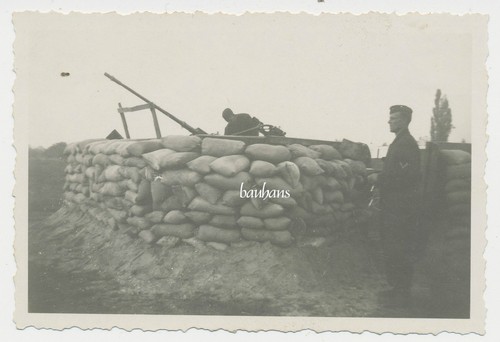 Foto flak nest soldaten - flak, /