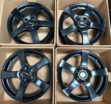 4x Dezent TY 7x 17 Zoll ET38 5x112 Black ECE Audi Seat Skoda VW Mercedes BMW
