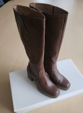 Damen Stiefel Cognaq Braunes