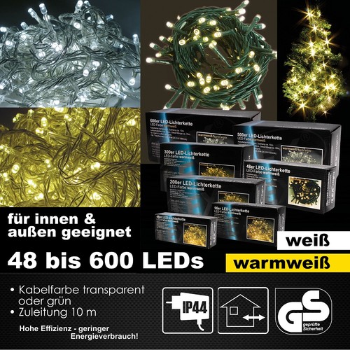 600er led lichterkette - led,