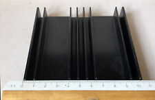  Aluminium Kühlkörper schwarz eloxiert Alu Strangguß NOS ähnl.SK52 2 K/W Basteln