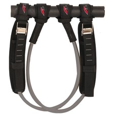 F2  Windsurf Trapeztampen Verstellbar  22-28 cm  Schwarz 2024/2025