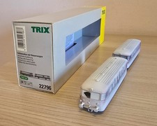 Trix 22796, H0, DB, Schienenbus + DCC Sound Wagen "Schneeversion"