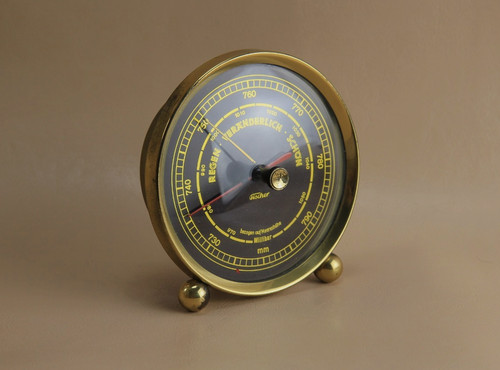 Vintage tisch barometer - tisch,