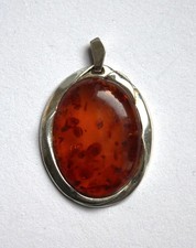 Großer Bernstein Anhänger