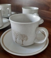 Kaffee Service -  Churchill/Angelo Collection - England - Bäume - Trees - 14-tlg