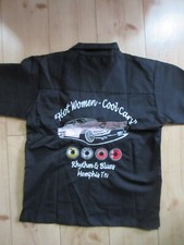 Hemd Cadillac Bowling Shirt Hot Women Cool Cars Jahre 40er 50er Style Rockabilly