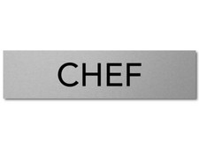 Interluxe Türschild  CHEF