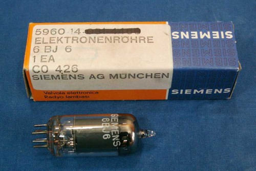 Siemens 6bj6 elektronenröhre - siemens,