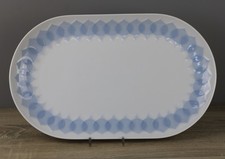 Rosenthal Lotus kobalt blau Servierplatte Fleischplatte ca 39 x 23,5 cm TOP