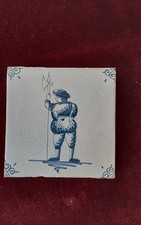 Antike Kachel Fliese Holland