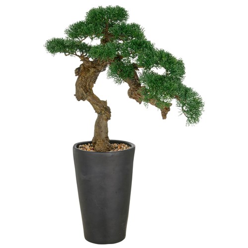 Kunstpflanze bonsai zeder - kunstpflanze,