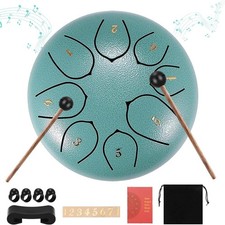 6" Stahlzungen Trommel Handpan