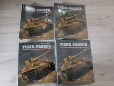 4 Stück Hachette Tiger Panzer Ringordner Ordner für Hefte Sammelordner