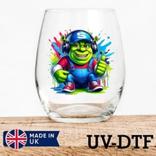 Shrek 8 Stück UV DTF