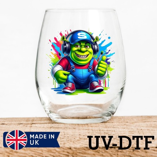 Shrek stück dtf - shrek, uv