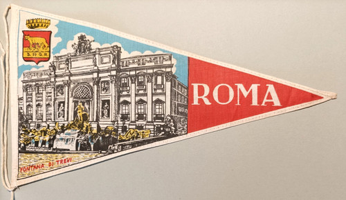 Wimpel roma italien - roma, italia