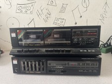 Fisher CA-223 Integrated Stereo Amplifier Verstärker+ CR-W223 Kassettendeck