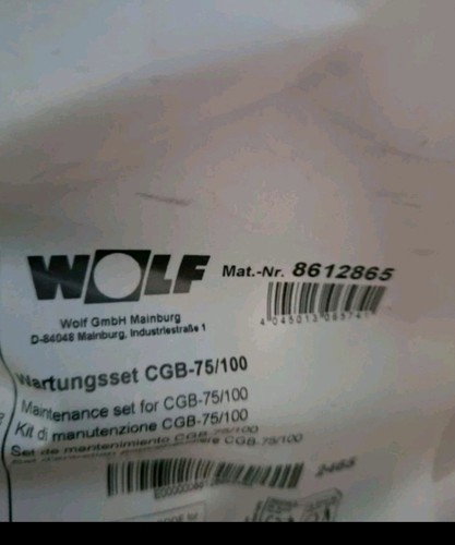 Wolf wartungsset - wolf,