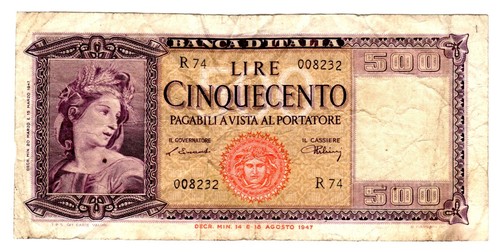 Italien italy italia banknote - italien,