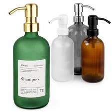 KLEAN Seifenspender mit Etiketten | 250 oder 500ml mit verschiedenen Pumpköpfen