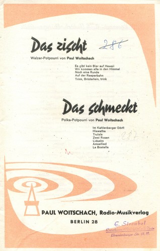 Das zischt - , (walzer-potp.)
